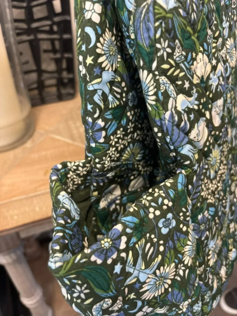 NEW Vera Bradley Enchanted Woods 2Pc Large Travel Duffel & Weekender Set